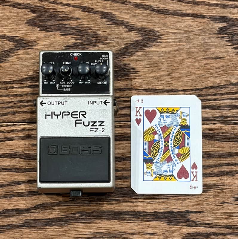 Boss FZ-2 Hyper Fuzz (Silver Label) 1993 - 1997 - Silver image 1