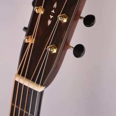 Bourgeois D-SIG/TS Signature Touchstone Series Dreadnought, Torrefied Alaskan Sitka Spruce, Madagascar Rosewood back and sides. image 9