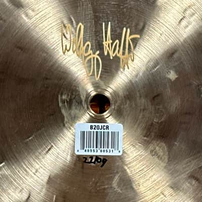 20" Meinl Byzance Jazz Club Ride Cymbal 2210g *Video* image 5