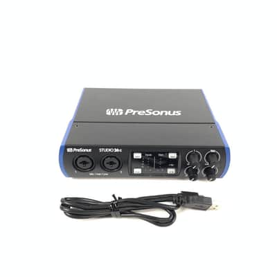 PreSonus Studio 26C 2x4 USB-C Audio / MIDI Interface 2019 - Present - Black image 1