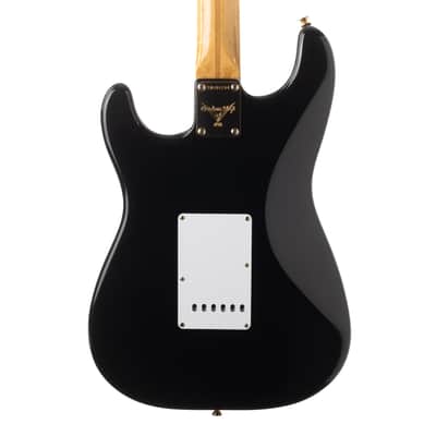Used Fender Custom Shop 1958 Stratocaster Black 1997 image 2