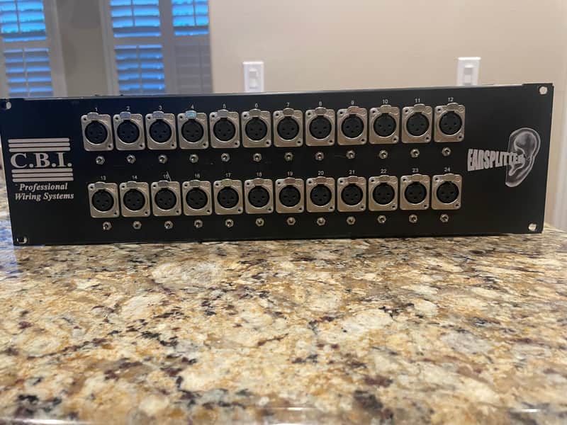 CBI Cables Earsplitter 24 channel microphone splitter image 1
