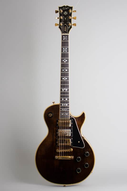 Gibson Les Paul Artisan Solid Body Electric Guitar (1977), ser. #72357135, molded black plastic hard shell case. image 1