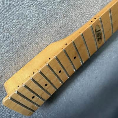 JSZ Guitar Maple Wood Neck, 22 Frets Fingerboard image 6