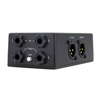 Walrus Audio Canvas Stereo Dual Line Isolator Direct Box 2022 - Present - Black w/ Rainbow Graphic image 6