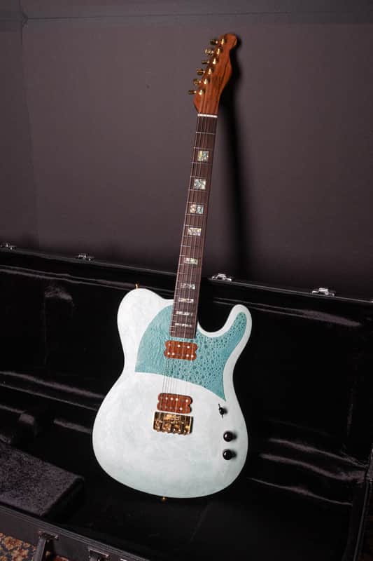 Immagine GB Liuteria Blouse 6-String Telecaster Electric Guitar w/ Case - 1
