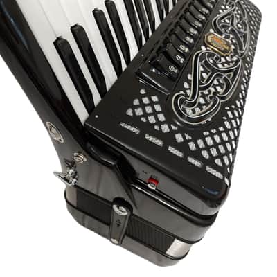 Aaccordion Harmonika Guerrini Superior 2 Cassotto 2+2 Piccolo 120 Bass double tone chamber image 11