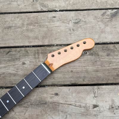 Fatboy wide 2 1/4 heel 21 T neck Rosewood on Mahogany Guitar Neck image 2