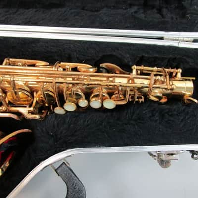 Evette Buffet Crampon Alto Saxophone Lacquered Brass with case, cosmetic wear to the finish image 3