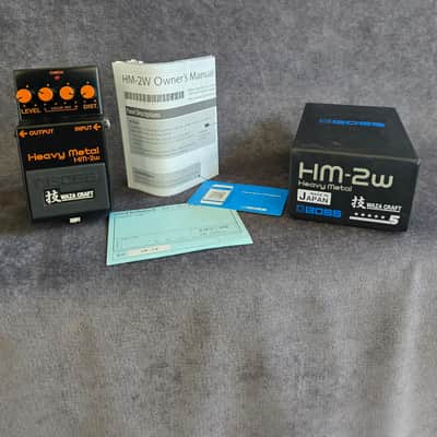 Boss HM-2W Heavy Metal Waza Craft 2021 - Present - Black image 1