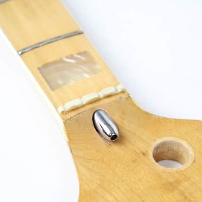 1975 Vintage Fender Jazz Bass Maple NECK MINTY 1970's Original 3-Bolt Guitar image 12