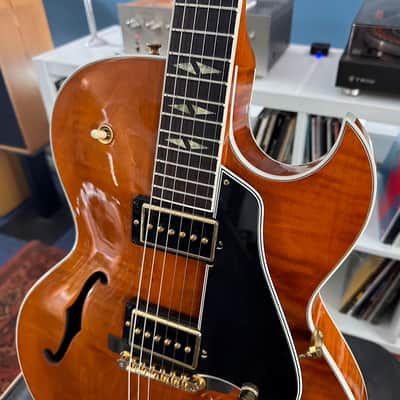 Gibson ES-195 2013 - Trans Amber image 4