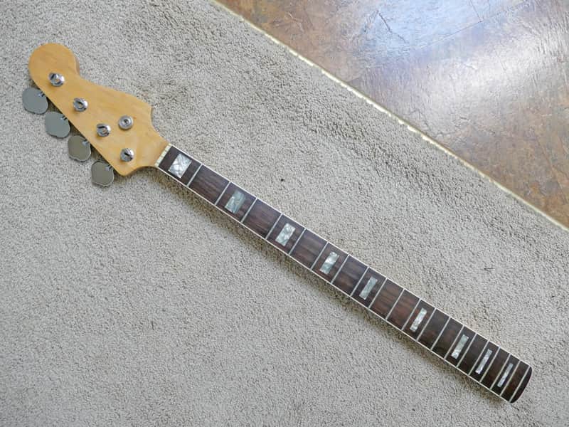 Vintage 70's Matsumoku Japan Jazz Bass neck image 1