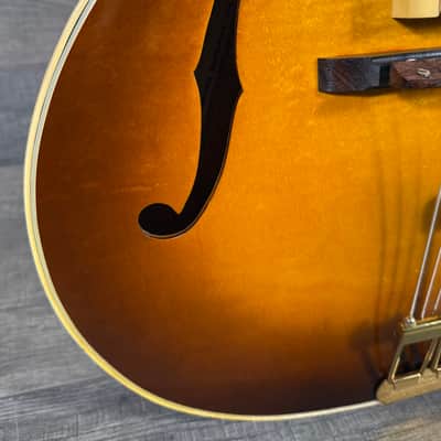 Epiphone Zephyr Deluxe Regent 1953 - Sunburst image 8