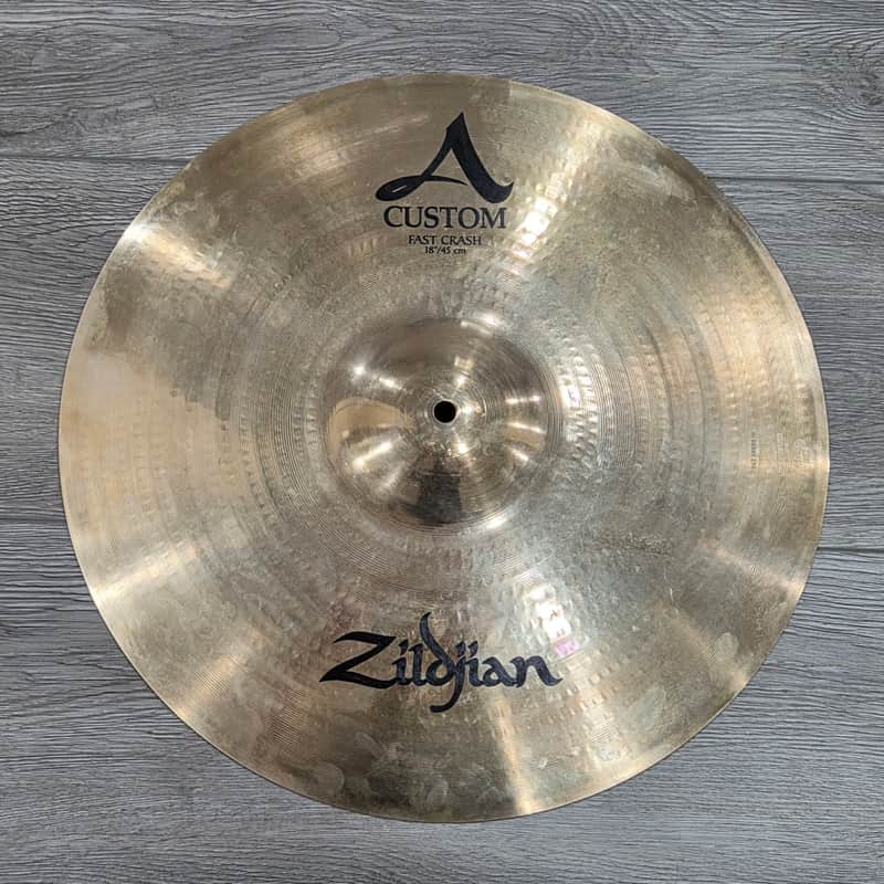 Zildjian 18" A Custom Fast Crash Cymbal (Gorgeous!) image 1
