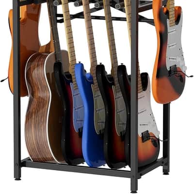 Multi Guitar Stand Rack – Floor Stand for 5–7 Electric & Acoustic Guitars image 3