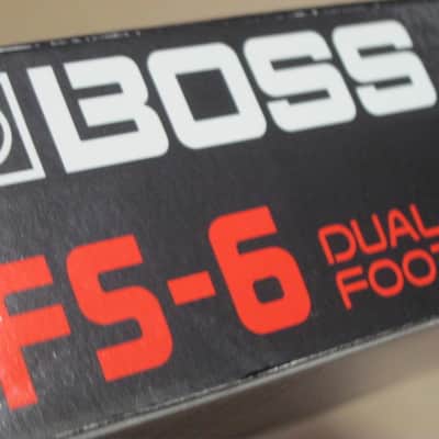 lightly handled (generally mostly very clean) Boss EMPTY BOX ONLY for FS-6 Dual Foot Switch (NO footswitch / NO paperwork) specifically from  2014 - but can be a home for a different year FS-6 footswitch (link for Manual in is description) image 17