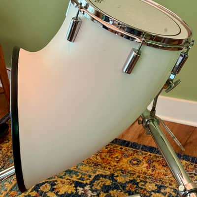 North Drums 10" Rack Tom Drum White Read Details Vintage 70's image 5