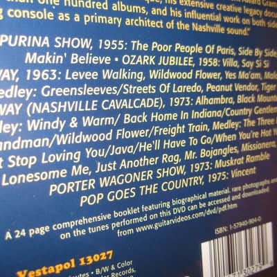 Chet Atkins DVD Rare Performances 1955-1975 image 2