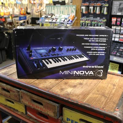 Novation MiniNova 37-Key 18-Voice Synthesizer 2012 - Present - Blue image 4