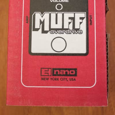 Electro-Harmonix Nano Muff Overdrive Guitar Effects Pedal w/Box image 2