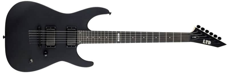 Электрогитара LTD JL-600 Jeff Ling Signature Black Satin — общий вид
