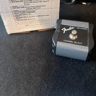 Fender 099-4052-000 1-Button Footswitch with 1/4" Jack 2010s - Chrome image 1