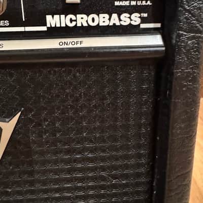 Peavey MicroBass 20-Watt 1x8" Bass Practice Amp 1990s - Black image 3