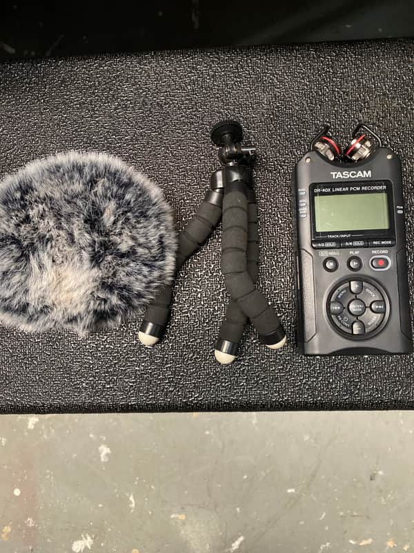 TASCAM DR-40X 4-Channel Portable Digital Recorder 2019 - 2020 - Black