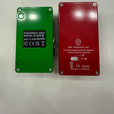 Gokko Sonic Fuel + Mosky Audio G IV Red Overdrive Guitar Effect Pedal Lot Of 2 image 7
