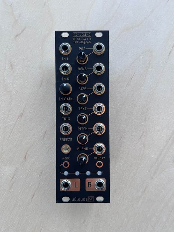 Tall Dog Electronics uCLOUDS Micro Mutable Clouds Eurorack Granular Effect Processor image 1