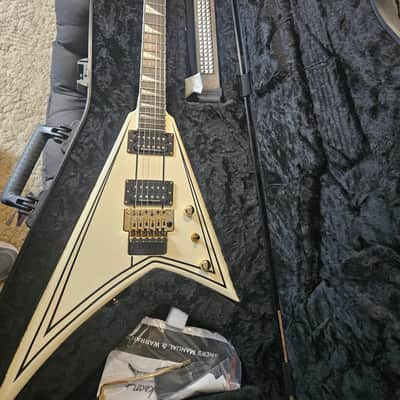 Jackson X Series RRXMG Rhoads 2012 - 2016 - White with Black Pinstripes image 12