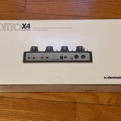 TC Electronic Ditto X4 Looper 2016 - Present - Black image 2