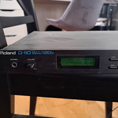 Roland D-110 Multi Timbral Sound Module 1988 - 1991 - Black