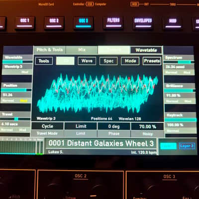 Waldorf Iridium Desktop Synthesizer 2020 - Present - Black image 3