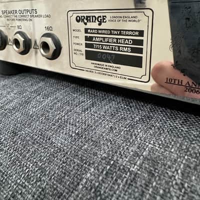 Orange TTHW15H Tiny Terror Hard-Wired Edition 15-Watt 10th Anniversary image 7