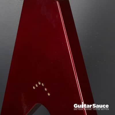 Gibson Flying V Custom Shop 2009 - Burgundy Metallic (Cod.1796UG) image 16