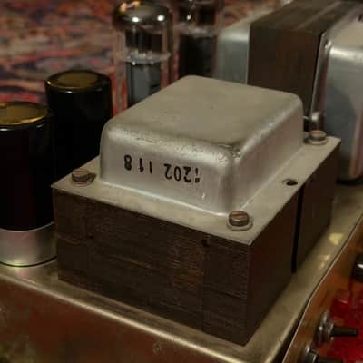 Marshall JMP 1986 Bass 50-Watt Hand Wired Guitar Amp Head 1973 - Serviced image 9