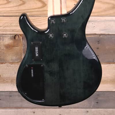 Yamaha TRBX605FM 5-String Bass Guitar Indigo Blue image 3