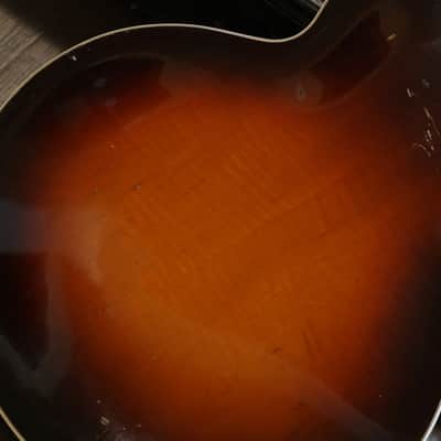 1936 Gibson Super 400 Hollow-Body Archtop Electric Guitar Sunburst + OHSC image 14