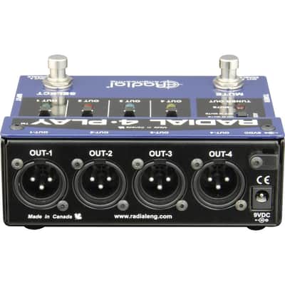 Radial 4-Play Multi-Instrument Direct Box image 3