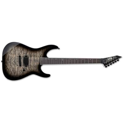 ESP LTD M-1001NT Electric Guitar QM Quilted Maple Charcoal Burst Brand New - M1001NT - Korea image 1