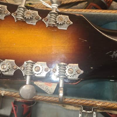 1936 Gibson EH 150 - Quilted Sunburst - 7 String Lap Steel! image 11