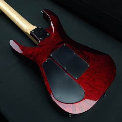 Jackson DK2 Dinky Pro 2007 Crimson Swirl Made In Japan Seymour Duncan Pickups + Original Hardcase image 17