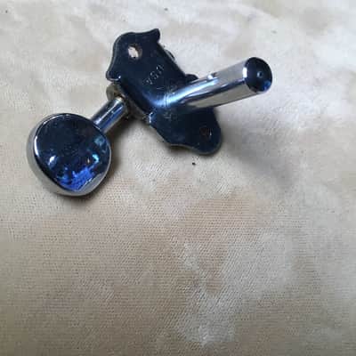Gotoh Vintage Sta-tite bass side for slot head Martin Gretsch Harmony 1960's Chrome image 3