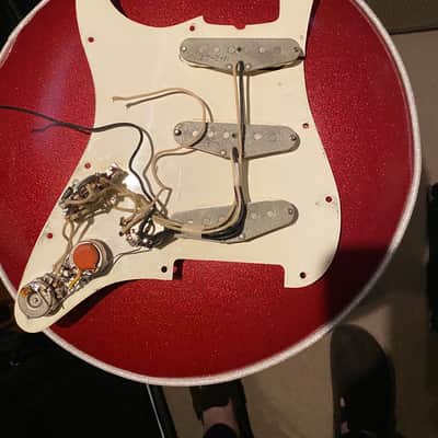Fender Stratocaster 1967 Original Loaded Pick Guard. 1967 White image 7