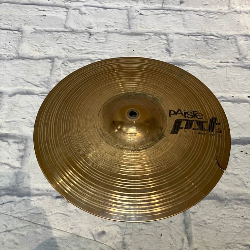 Paiste PST5 14" Rock Hi Hat Top Cymbal CRACKED image 1