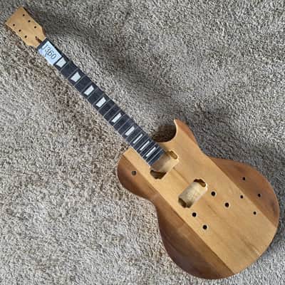Harley Benton LP Style Semi Finished Guitar Project, Maple Neck, Rosewood Fingerboard image 2