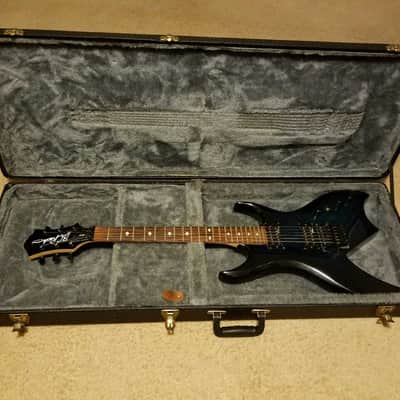 B.C. Rich Bich Mid-90s  - Translucent Blue image 8