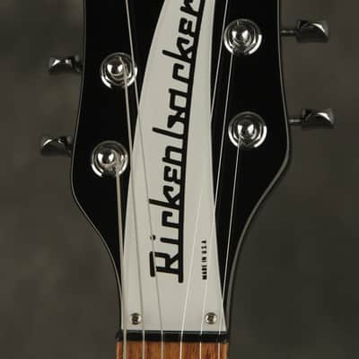 1987 Rickenbacker 320 with "Toaster/Vintage" pickups JETGLO!!! image 3